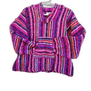 Child's Mexican sudadera de jerga (Baja Hoodie) Made in Mexico Size 4